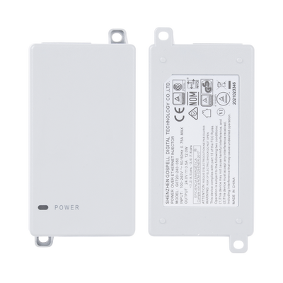 Inyector PoE Pasivo Gigabit de pared para C5x, C5c,  de Mimosa, Voltaje de salida  24Vcc.