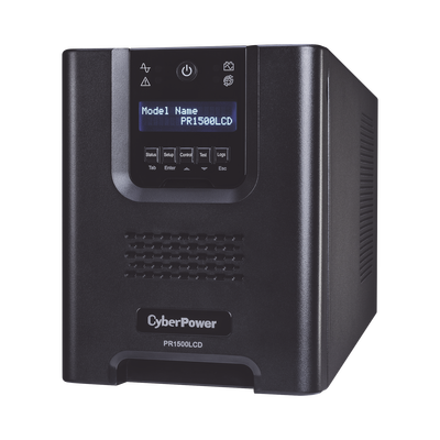 UPS de 1500 VA/1500 W, Topología Línea Interactiva, Entrada 120 Vca NEMA 5-15P, Onda Senoidal Pura, Mini Torre, Con 8 Tomas NEMA 5-15R