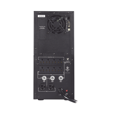 UPS de 2200 VA/1980 W, Topología Línea Interactiva, Entrada 120 Vca NEMA L5-30P, Onda Senoidal Pura, Tipo Torre, Con 8 Tomas NEMA 5-15R y 2 NEMA 5-20R