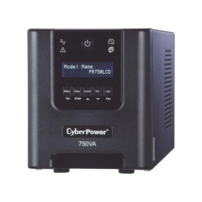 UPS de 750 VA/525 W, Topología Línea Interactiva, Entrada 120 Vca NEMA 5-15P, Onda Senoidal Pura, Tipo Torre, Con 6 Tomas NEMA 5-15R