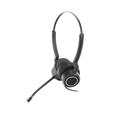 Audífonos USB de Diadema ESTÉREO con Audio HD / Micrófono con Cancelación de Ruido / Calidad para uso en Oficina