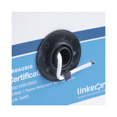 Cable para audio profesional de 2 conductores calibre 18 para aplicaciones de audio y automatización bobina de 152 m