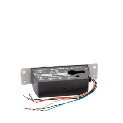 Cerradura de Perno 2000 kg de sujeción/ Cerrada en caso de falla (Fail Safe)/ Con temporizador y Sensor de puerta