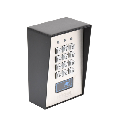 Teclado Exterior/Interior Antivandálico, 3 Relevadores, Salida Wiegand, 1200 Usuarios, Lector de Proximidad