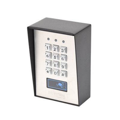 Teclado Exterior/Interior Antivandálico, 3 Relevadores, Salida Wiegand, 1200 Usuarios, Lector de Proximidad