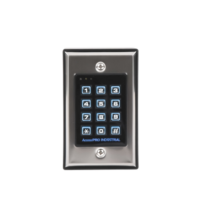 Teclado Industrial Autónomo con Lector de Proximidad Integrado para interior.