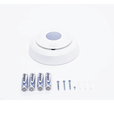 Sirena Interior Inalámbrica / Indicadores LED / Nivel de Salida 85 dBA / Rango 92 mts / Frecuencia 2.4 GHz / Cifrado AES-128 / Anti-tamper / Protección Vida Interconectada
