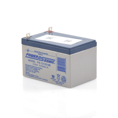 Batería 12V Recargable, 12AH, Para Respaldo, Tecnologías AGM/VRLA, 5 Años Vida Útil, Terminales tipo NB, Reconocida UL , Sin Mantenimiento, Sin Derrames