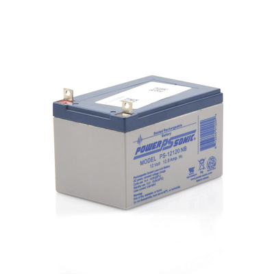 Batería 12V Recargable, 12AH, Para Respaldo, Tecnologías AGM/VRLA, 5 Años Vida Útil, Terminales tipo NB, Reconocida UL , Sin Mantenimiento, Sin Derrames