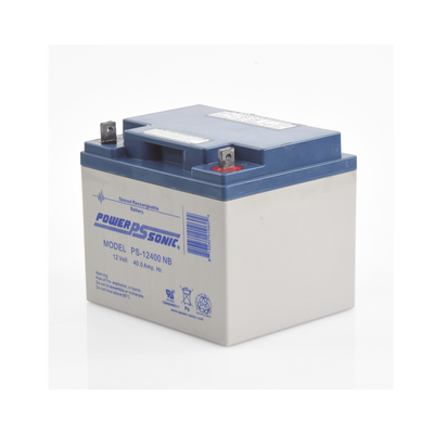 Batería 12V, 40AH, Para Respaldo, Tecnologías AGM/VRLA, 5 Años Vida Útil, Terminales NB, Reconocida UL