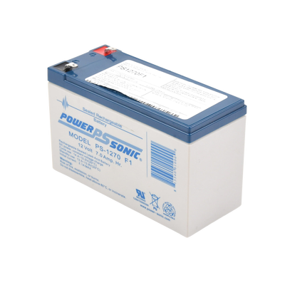 Batería 12V, 7AH, Para Respaldo, Tecnologías AGM/VRLA, 5 Años Vida Útil, Terminales F1, Reconocida UL