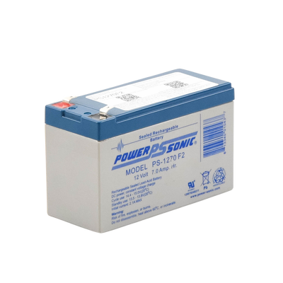 Batería 12V, 7AH, Para Respaldo, Tecnologías AGM/VRLA, 5 Años Vida Útil, Terminales F1, Reconocida UL