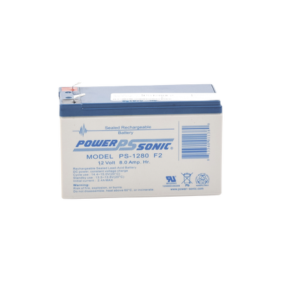 Batería 12V, 8AH, Para Respaldo, Tecnologías AGM/VRLA, 5 Años Vida Útil, Terminales F2, Reconocida UL