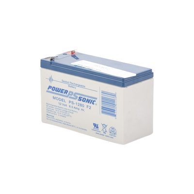 Batería 12V, 8AH, Para Respaldo, Tecnologías AGM/VRLA, 5 Años Vida Útil, Terminales F2, Reconocida UL