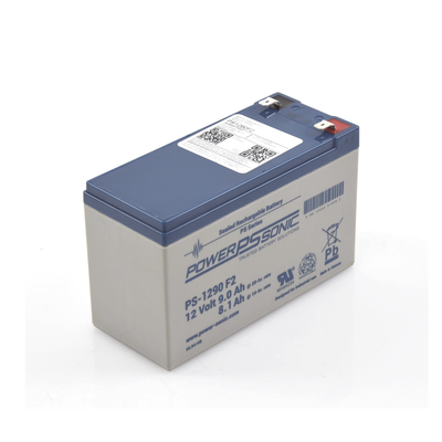 Batería 12V, 9AH, Para Respaldo, Tecnologías AGM/VRLA, 5 Años Vida Útil, Terminales F2, Reconocida UL