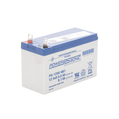 Batería 12V, 9AH, Para Respaldo, Tecnologías AGM/VRLA, 5 Años Vida Útil, Terminales NB1, Reconocida UL