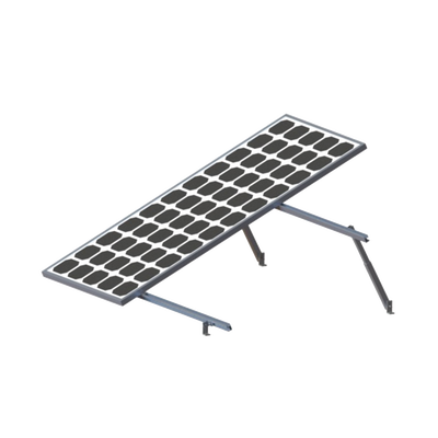 Montaje para Panel Solar, riel 2200mm para Módulos con espesor de 35mm o 40mm, Velocidad de Viento Max. 136km/h