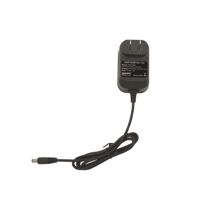 Adaptador de Pared de 12 Vcc Regulada / 2 Amp / Voltaje de Entrada de 100 - 240 VCA / Longitud del cable 96 cms.