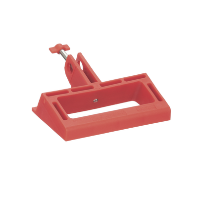 Bloqueador LOTO de Manija Grande para Disyuntores de Caja Moldeada, 2.24" (56.8m) Largo x 3.75" (95.2mm) Ancho. Color rojo