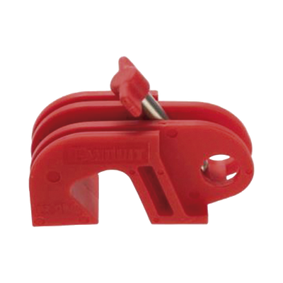 BLOQUEO D/INTERRUPTOR TERMOMAGNETICO TIPO ENCHUFABLE S/HERRAMIENTA ROJO