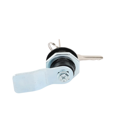 Cerradura con Paleta Metálica con 2 llaves para Gabinetes de Acero.