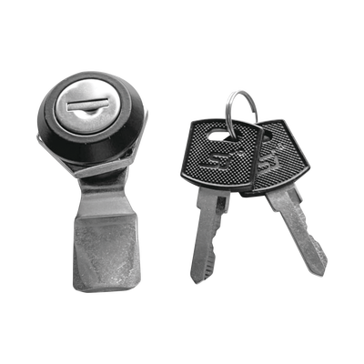 Cerradura con Paleta Metálica con 2 llaves para Gabinetes PST de Poliéster.