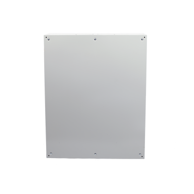 Gabinete de Acero IP66 Uso en Intemperie (800 x 1000 x 300 mm) con Placa Trasera Interior Metálica y Compuerta Inferior Atornillable (Incluye Chapas y Llaves T).