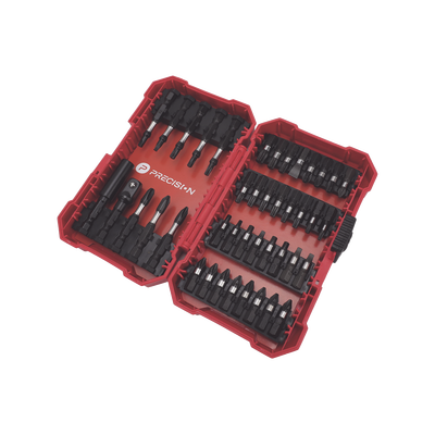 Juego de 42 Puntas para Taladro + Estuche (Entrada Hex. 1/4")