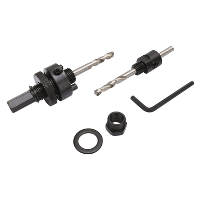 Juego de 13 Brocas Sierra Bimetálica con Adaptadores y Estuche. (3/4", 7/8", 1-1/8", 1-3/8",  1-1/2", 1-3/4", 2", 2-1/4", 2-1/2")