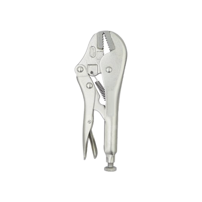 Pinza Perra Ajustable de Mordaza recta 10”. Acero CR-V.