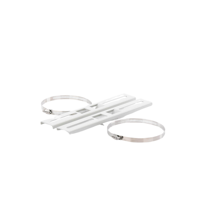 Montaje de Metal para Poste Universal para Gabinetes de Ancho Hasta 30 cm.