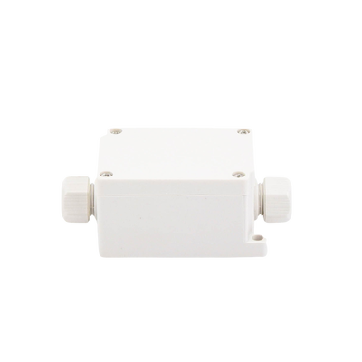 Caja de Conexión Exterior con Conexión Lateral para 4 Líneas (doble tornillo). Incluye Glándulas.