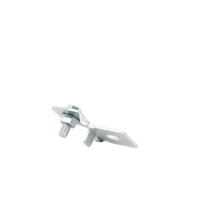 Juego de 4 Pestañas Metálicas para Fijación a Pared de Gabinetes Línea PST. Incluye tornillo y tuerca.