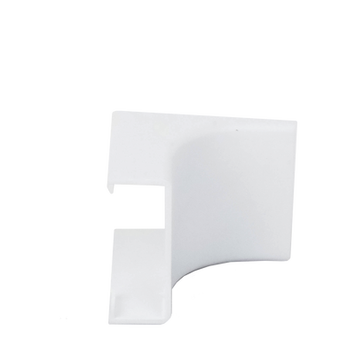 Esquinero interior blanco de PVC auto extinguible, para canaleta PT48 (6120-01002