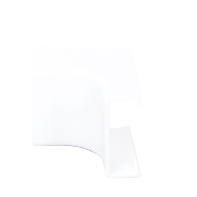 Esquinero interior blanco de PVC auto extinguible, para canaleta PT48 (6120-01002