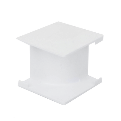 Esquinero interior blanco de PVC auto extinguible, para canaleta PT48 (6120-01002