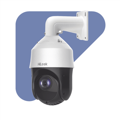 Domo PTZ IP 2 Megapixel / 25X Zoom / 100 mts IR / Exterior IP66 / PoE+/ WDR 120 dB / Defog / EIS / HLC / 3D-DNR