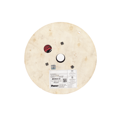 Bobina de Cable UTP de 4 Pares, Vari-MaTriX, Cat6A, 23 AWG, LSZH (Libre de Gases Tóxicos), Color Rojo, 305m