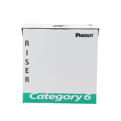 Bobina de Cable UTP, Categoría 6 de Alto Rendimiento (+350 MHz),  23 AWG, PVC (CMR, Riser), Bobina de 305 m, Color Azul