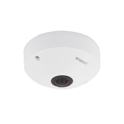 Camara IP Fish Eye Interior 6 Megapixel / WDR 120dB / PTZ Digital 8X / Video Analíticos / MicroSD / H.265