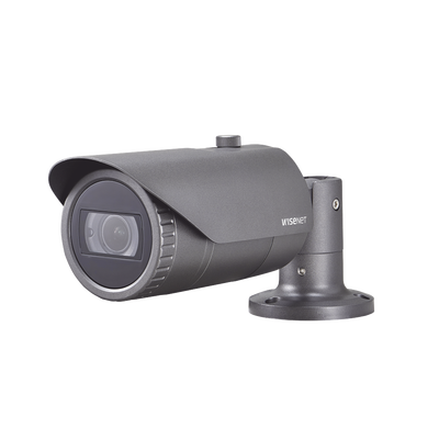 Cámara IP Tipo Bala Antivandálica 2 Megapíxel / Lente Varifocal 3.2 - 10mm / IR 30M / WDR 120db / IP66 / H.265 & WiseStream