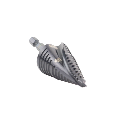 Broca Escalonada 12 en 1, de Liberación Rápida, Acanaladura en Espiral, produce Agujeros de 2-3 cm e Intermedios. 10x más Durable