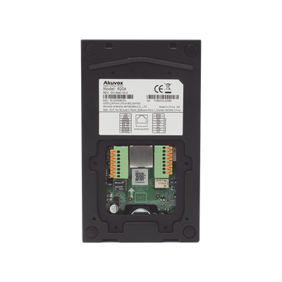 Videoportero de 1 Botón / Lector de Tarjetas MIFARE y PROX EM / Notificación a APP / 100% en la Nube / Notificación por Llamada Telefónica / SIP / ONVIF / IP65 / Cámara 2MP / Panel de Aluminio / Control de 2 Puertas