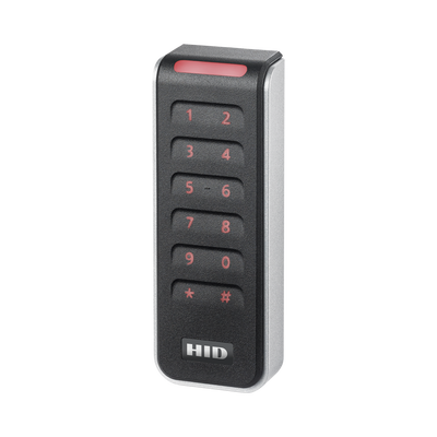 Lector con Teclado SIGNO PRIORITY Estandar Profile  Multitecnologia/ 20KNKS-T0-000000/ Garantia de Por Vida/ Pigtail/Wiegand & OSDP