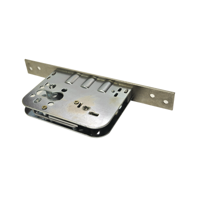 Cerradura de embutir auxiliar de bulones, sin resbalón y escudo E300L.