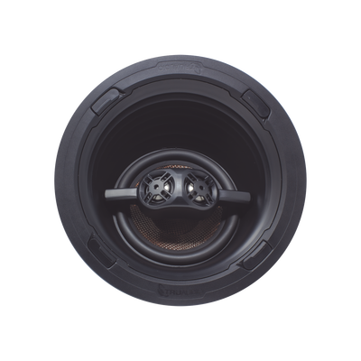 REV Series Altavoz Surround | Angulo para Techo de 3 Vias | Cine en Casa | Woofer 7in de Fibra de Carbono | 2 Tweeter de 1in | Giratorio de Titanio | 175W | 8Ω