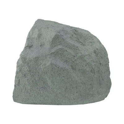 Altavoz Exterior de 2 vías con forma de roca, Woofer de polipropileno de 8 ", Tweeter de titanio de 1", Gris. 5 - 150 W, 8 ohms