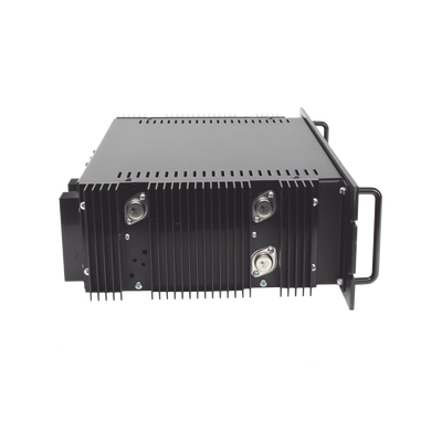 Fuente de poder  13.8Vcc, 35A, lineal regulada con circuito cargador de baterías, para instalación en rack