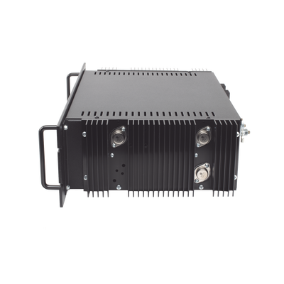 Fuente de poder  13.8Vcc, 35A, lineal regulada con circuito cargador de baterías, para instalación en rack