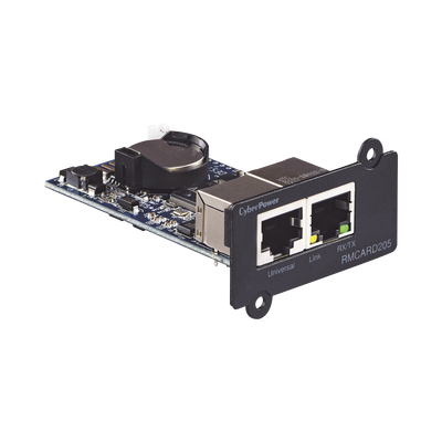 Tarjeta de Administración Remota para UPS CyberPower Modelos PR, OL y OR hasta 5 kVA y PDUs con Tarjeta de Expansión
